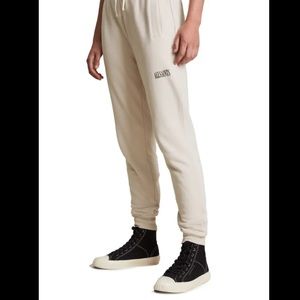 Allsaints Ryder Joggers in Ivory Size Small